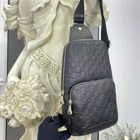 lv avenue sling bag damier infini|damier graphite sling bag.